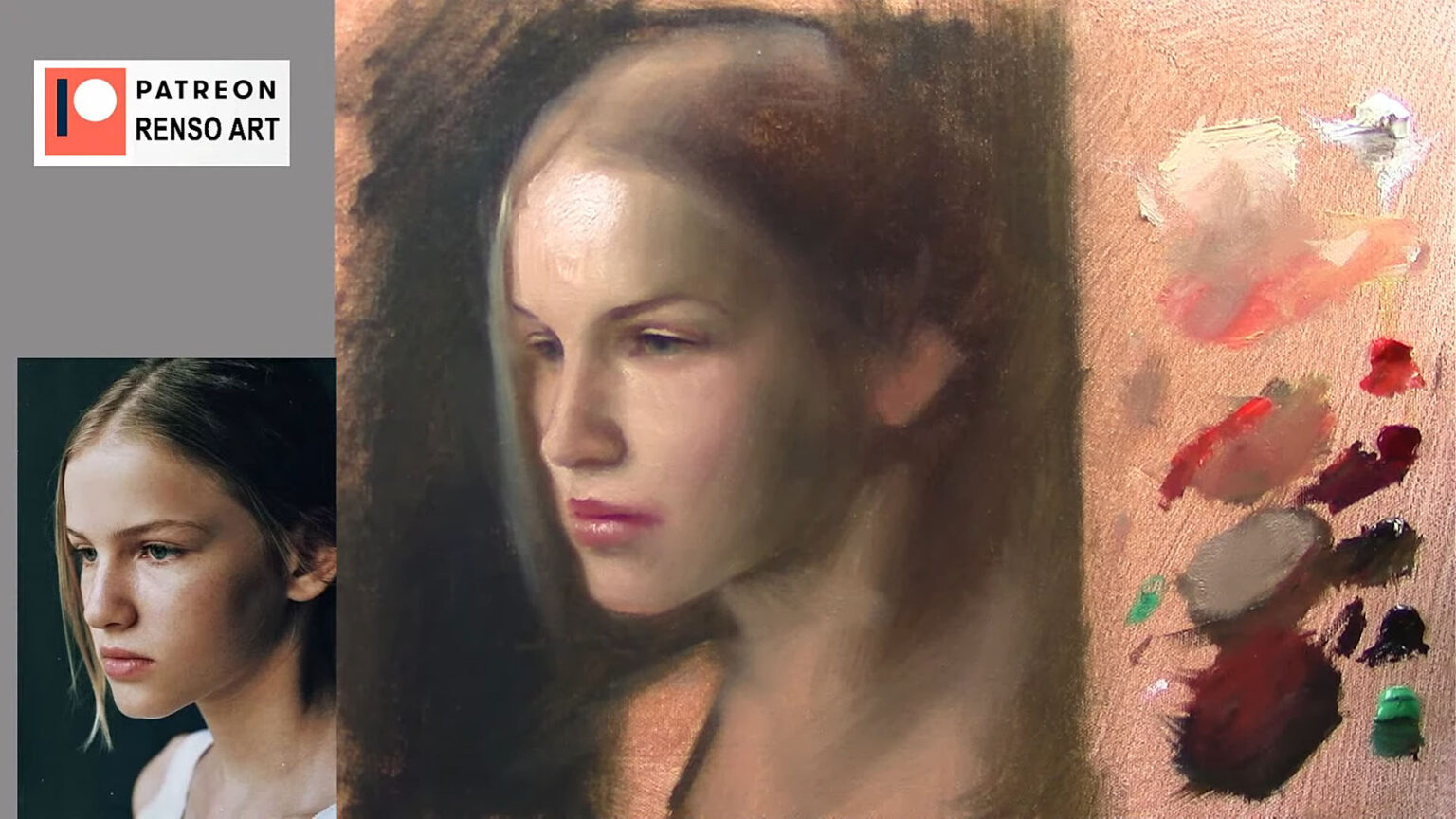 Paint Ridges Mastering Edges in Oil Portrait Painting: A Guide to Creating Realism ...