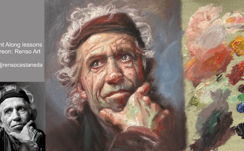 live paint along lessons